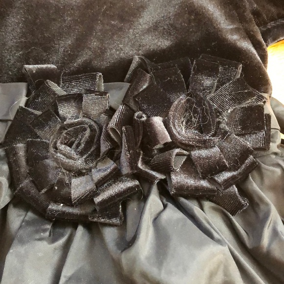 Lilly Wicket taffeta and velvety dress - Picture 4 of 5